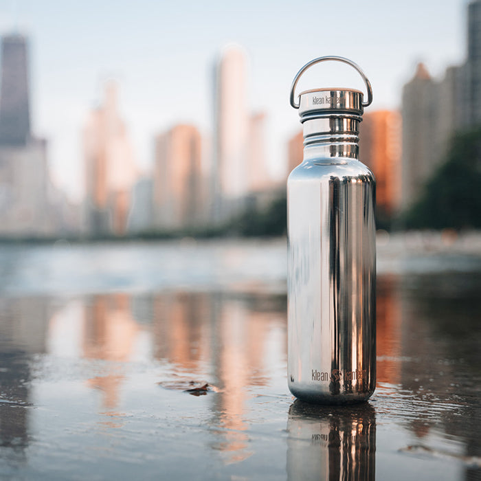 Stainless Steel Plastic Free Reflect Water Bottle 27 oz