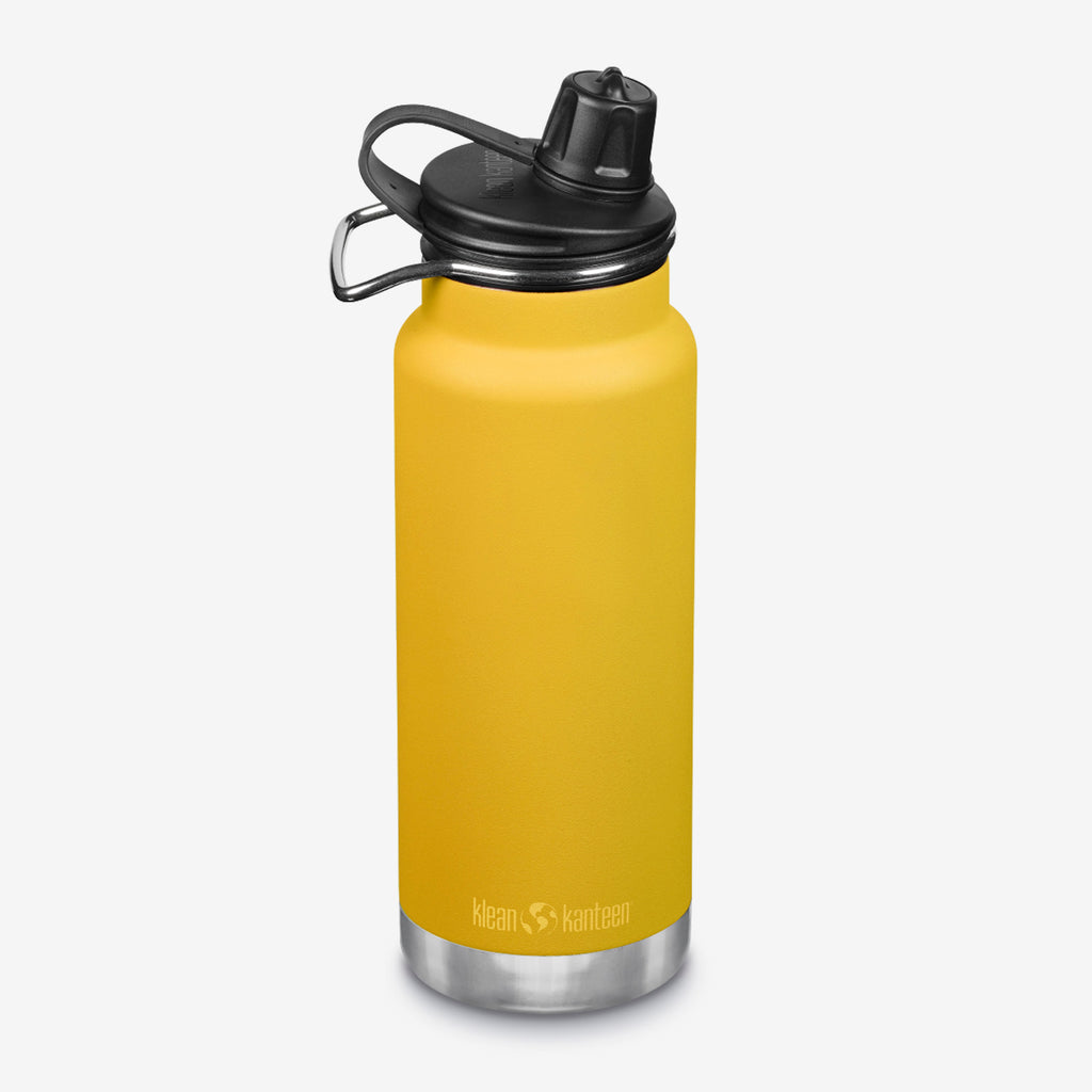 Hard Plastic Hydration Bottle 40oz - Beverage Bottle & Screw Top Lid