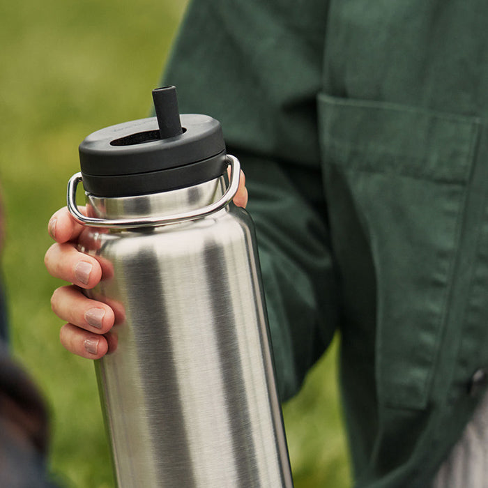 TKWide Leakproof Twist Cap with Steel Straw Klean Kanteen
