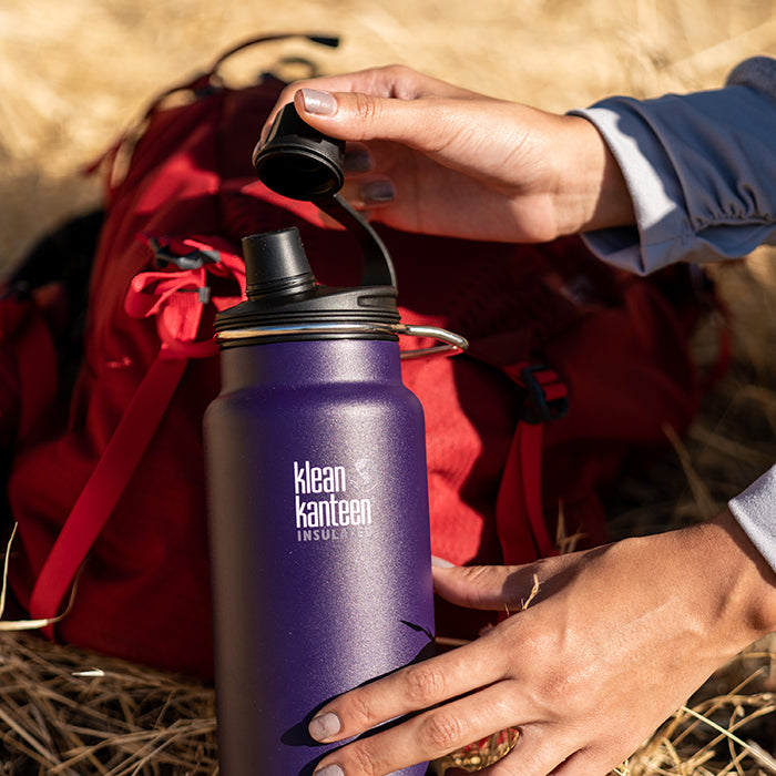 Klean Kanteen TKWide Caps: Leakproof Chug Cap and Lid