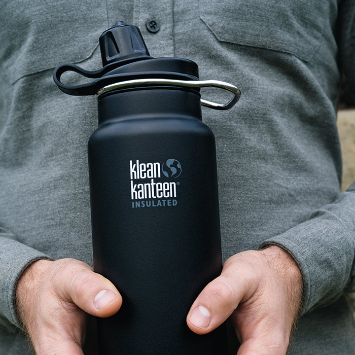Klean Kanteen Classic Caps: Stainless Unibody Bamboo Cap