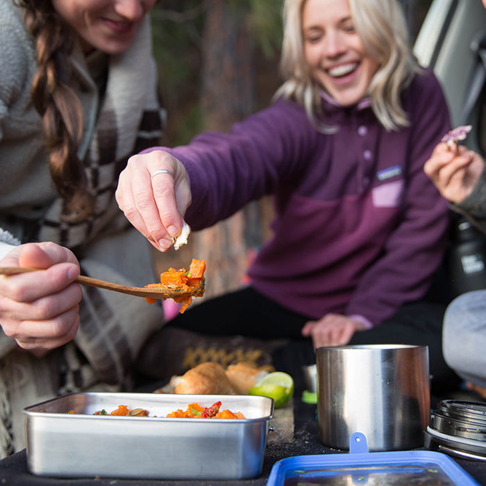Lunch Box and Food Canister Set