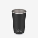 16 oz Steel Pint Cup - Black
