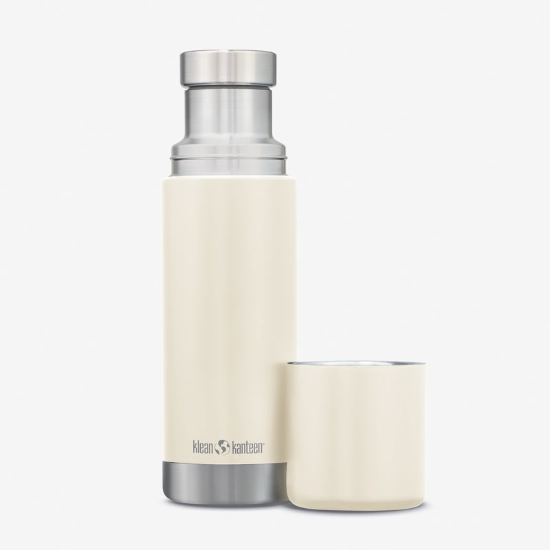 16 oz Insulated Thermos - White - Front View