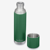 32 oz Insulated Thermos - Green - Cap Off