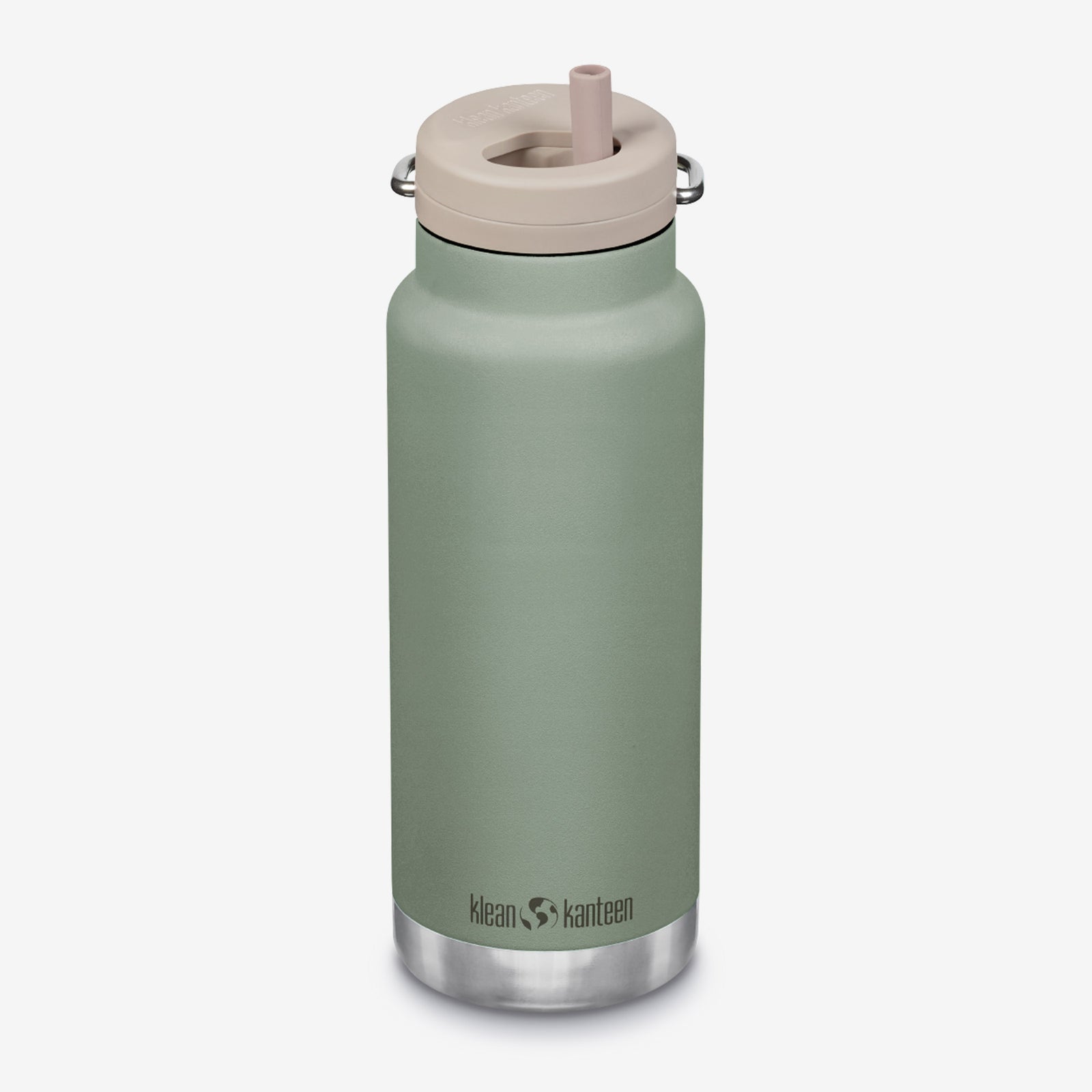 Insulated Water Bottle TKWide 32 oz with Steel Straw Klean Kanteen