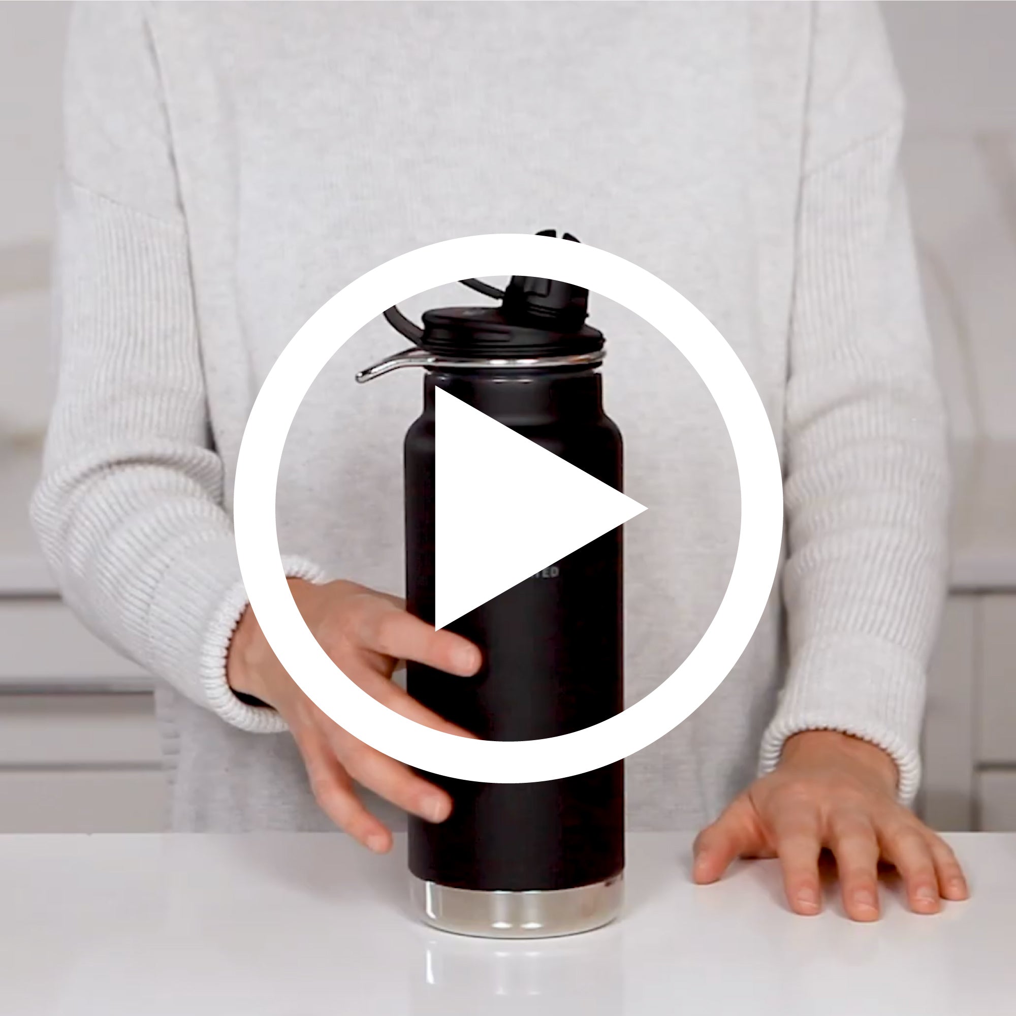 Klean Kanteen TKWide Caps: Leakproof Chug Cap and Lid